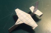 Cómo hacer el avión de papel Simple de SkyTomahawk