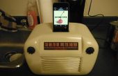 Vuelta un vintage radio en un iPod dock
