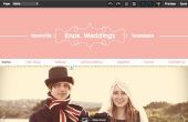 Cómo crear una boda planificación Web usando Wix.com