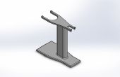 3D diseño de Stand de afeitado impreso