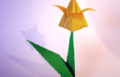 Tulipán de origami