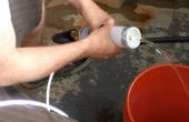 Boquilla de flujo laminar de agua con LED proyecto