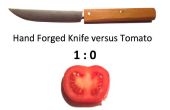 Realmente Simple mano forjada cuchillo
