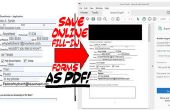 Guardar formas de relleno en línea como PDF