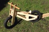 Bicicleta de equilibrio de madera