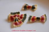 Farfalle Pasta colorido artesanal