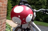 Champiñón 1-up/super casco de la bici