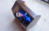 Seis madera paquete refrigerador
