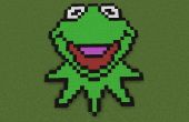 Kermit la rana Pixel Art