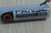 3.6V batería de litio tamaño AA ER14505