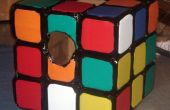 Disfraz de cubo de Rubik realista