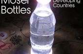 Iluminación día y noche el tiempo para el desarrollo de las comunidades: híbrido Moser botellas