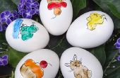 Fingerprint Easter eggs