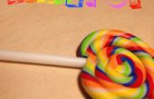 ¿Lollipop de arcilla de polímero