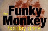 Cóctel de vacaciones rompope Funky Monkey