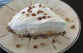 Banana Cream Pie con corteza de nogal Pecan