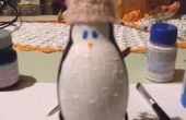 Transformar una lámpara vieja en un hermoso pingüino