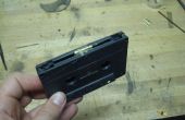 Cassette cinta cartera dinero clip