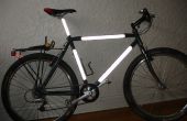 Envuelva su bicicleta en tela reflectante