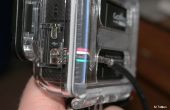 Modificar un Cable de USB Mini-B para un cerrado GoPro Hero3 (con puerta de esqueleto)