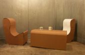Cómo hacer una mesa con sillas de cartón