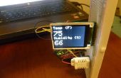 Arduino "Habla" Temp / humedad en una TFT LCD con relés