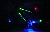 Eficiente sistema de luz LED bicicleta