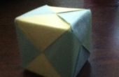 Cómo hacer un cubo de Origami con 6 pedazos de papel