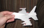 Impresionante modelo de aeroplano de papel!!!!!! 