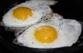 Cómo freír un huevo duro sin obtener el exterior crujiente