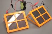 3D impreso Panel de células solares de 2 x 2
