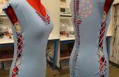 ¿Diseño de la camiseta DIY: coser encaje arriba a los lados - No