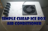 Caja de hielo simple barato aire acondicionado