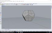 Construir un dodecaedro en Rhino 3D