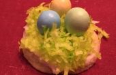 Huevos en un nido de Cookies
