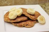 Almendra Banana Pancakes (gluten/grano/productos lácteos)