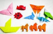 Origami camarón fácil
