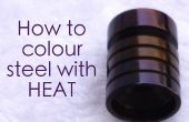 Cómo color acero con calor