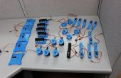 Circuitos especialistas 3D Robot impreso brazo