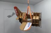 Avión cartón - 3D modelo traje de desfile de