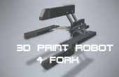 Brazo de robot de horquilla 4 impresión 3D (TUTORIAL completo)