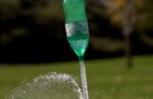 Cómo hacer un cohete de agua con una botella de plástico