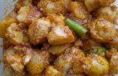 Salmuera de patatas (Aloo Ka Achar)