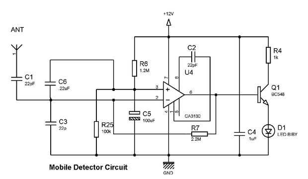 Block diagram of mobile phone | Wireless RF Signal Detector - Video And Audio Monitoring Large Frequency Detector 25 Meters