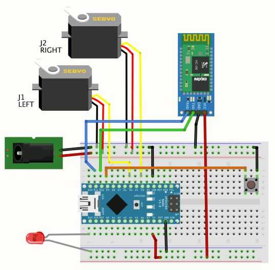 arduino robotic arm programming