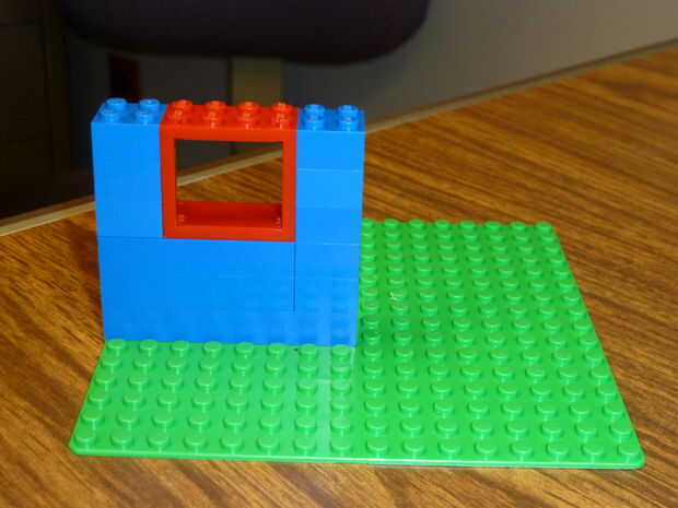 como armar una casa con legos
