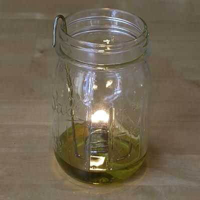Cómo fabricar una lámpara de aceite de oliva