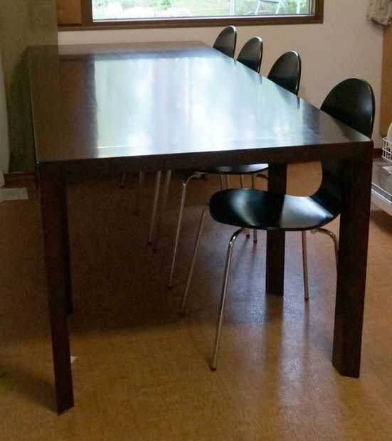 Extensible mesa de comedor con espacio para las piernas Extra - askix.com