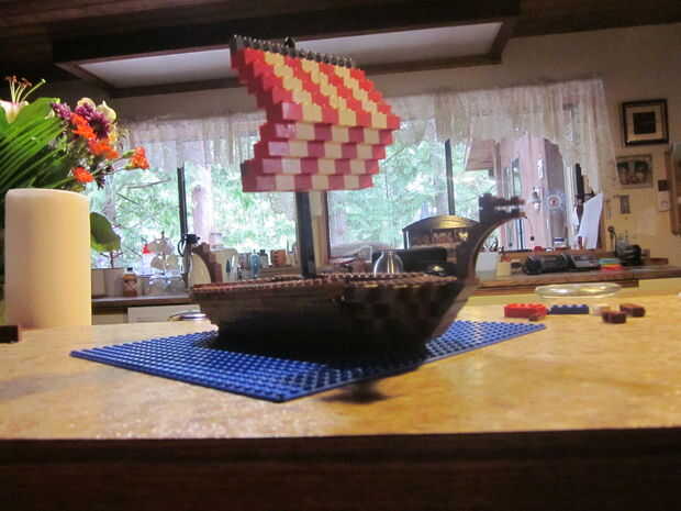barco vikingo lego