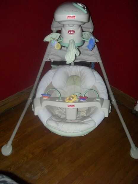 columpio fisher price cradle swing